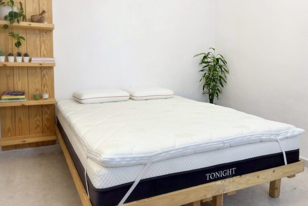 שכבת נוחות לשיפור מיטה יהודית